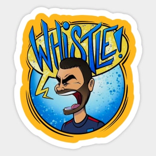 Whistle! Whistle!! Sticker